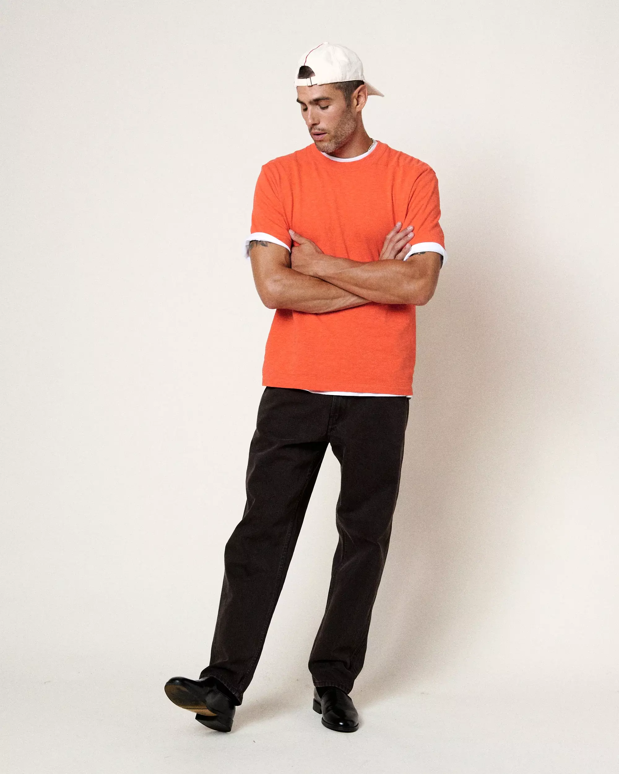 Homecore Robert Bright Orange T-Shirt Herren orange